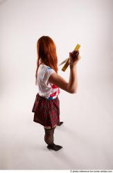 TINA STANDING POSE WITH SWORD